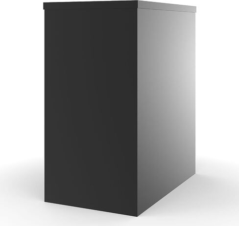 Staples 2-Drawer Vertical File Cabinet ، مستندات حجم الرسالة ، قابلة للقفل ، 22 "D x 15" W x 28.38 "H ، Black in Kuwait