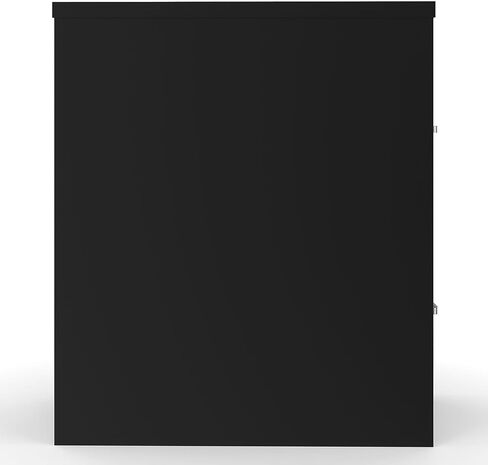 Staples 2-Drawer Vertical File Cabinet ، مستندات حجم الرسالة ، قابلة للقفل ، 22 "D x 15" W x 28.38 "H ، Black in Kuwait