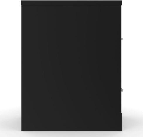 STAPLES 2-Drawer Vertical File Cabinet, Letter Size Documents, Lockable, 22" D x 15" W x 28.38" H, Black in Saudi Arabia