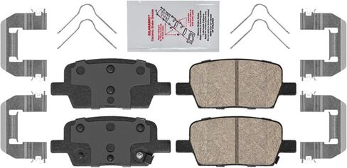 Rear Semi-Metallic Disc Brake Pads NWF-PRM1329 For Ford E-350 Super Duty E-250 E-150 E-450 Econoline in Saudi Arabia