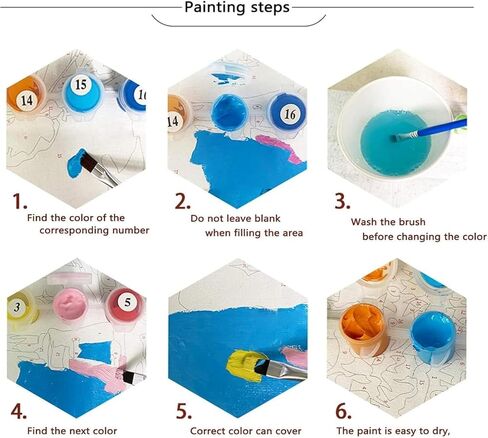 Starry Night Paint by Numbers Kit for Adults Beginner Tree Acrylic Painting Kit Adult Paint by Number Kits on Canvas DIY Painting for Beginners Art by Numbers for Gifts Home Wall Decor 16x20 Inch in Saudi Arabia