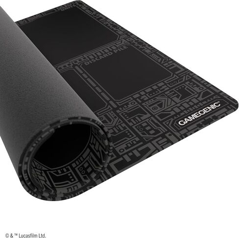 Star Wars Unlimited Unlimited Pattern Game MAT - Officially Licensed, Full-Color Printed, Playmat, Slip-Resistant 24" by 14" Rubber Mat, Compatible with TCGs & LCGs, Made by Gamegenic in Saudi Arabia