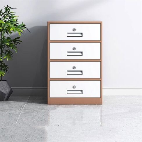 File Cabinets Thickened Steel Plate File Cabinet Multifunctional 4 Drawer Office Data Storage,65cm(Gris) in Saudi Arabia