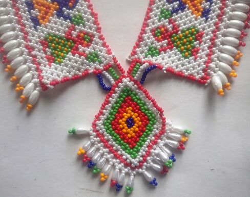 Indian Garland Haar Mala for Pushtimargiya Gadi Haar Mala, Small Moti Mala for God/Devi Haar/Goddess Haar/God Shringar Set Pushtimarg Haar White Bead Q in Saudi Arabia