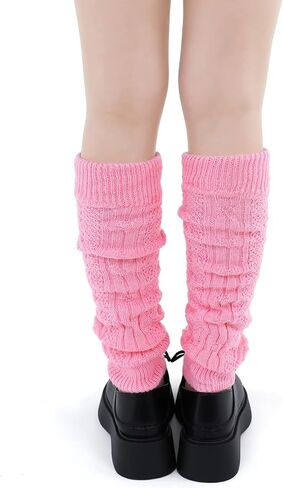Zando Y2k Leg Warmers for Women Leg Warmers Y2k Leg Warmers 80s Kawaii Leg Warmers Cute Leg Warmers Goth Accessories in Kuwait