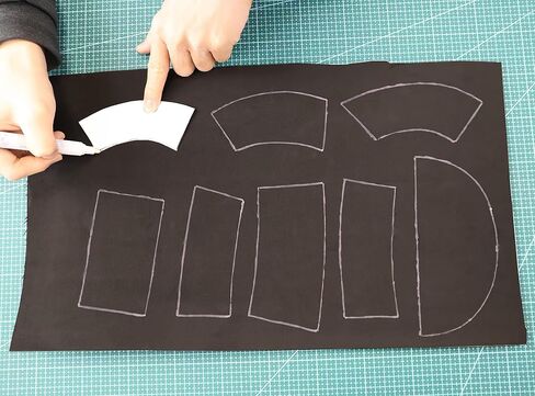 OISAKLD EVA Foam 2mm-10mm 13.7"×39" Craft Foam Sheet 74 kg/m³ Cosplay Foam for Craft Model Cosplay 2mm in Saudi Arabia