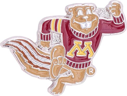 University of Minnesota Lapel Pins 3 Pack Golden Gophers Logo Enamel Made of Metal (Pin Set) in Saudi Arabia