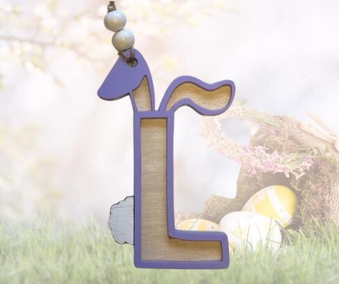 Easter Basket Initial Tags, The Cutest Custom Tags! in Saudi Arabia