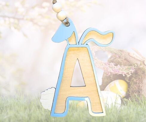 Easter Basket Initial Tags, The Cutest Custom Tags! in Saudi Arabia