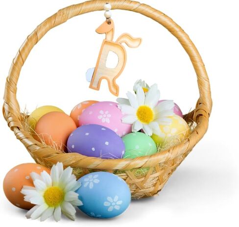 Easter Basket Initial Tags, The Cutest Custom Tags! in Saudi Arabia