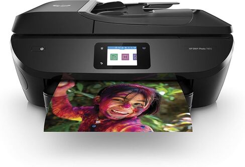 HP ENVY Photo 7855,Ccolor All In One Photo Printer with Wireless Printing, Instant Ink Ready (K7R96A) (Renewed) in Saudi Arabia