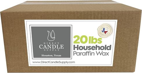 10lb Fully Refined Household Paraffin Candle Wax, Paraffin Wax for Candle Making, Bulk Candle Wax for Crafting Projects and Candle Making, Parafina, Cera para Velas in Saudi Arabia