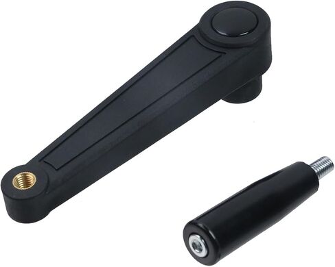 FarBoat 4.1-Inch Length Foldable Nylon Crank Handle Swivel Rocker Handle for Industrial Machine Tools or Other Equipments in Kuwait