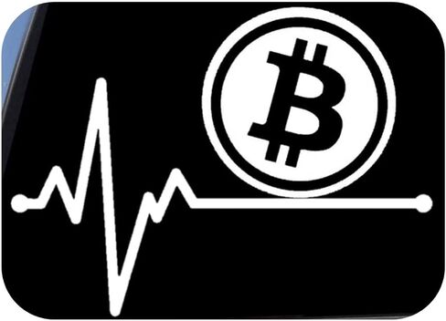 Bitcoin Lifeline TP 251 Vinyl 8 "ملصق شرس Crypto Wallet Coin Base in Kuwait