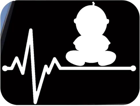 Baby Lifeline TP 243 vinyl 8" Decal Sticker toys pregnant shower gift pacifier in Saudi Arabia