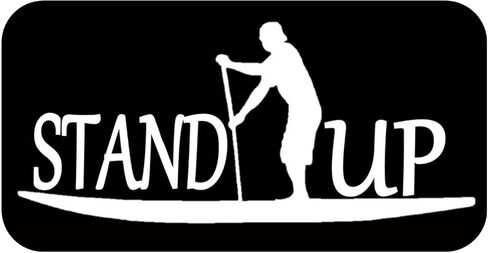الوقوف Up Paddle Board Boy TP 559 Vinyl 8 "ملحق رف الجدار ملصق ملصق in Saudi Arabia