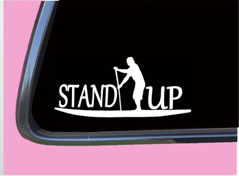الوقوف Up Paddle Board Boy TP 559 Vinyl 8 "ملحق رف الجدار ملصق ملصق in Saudi Arabia