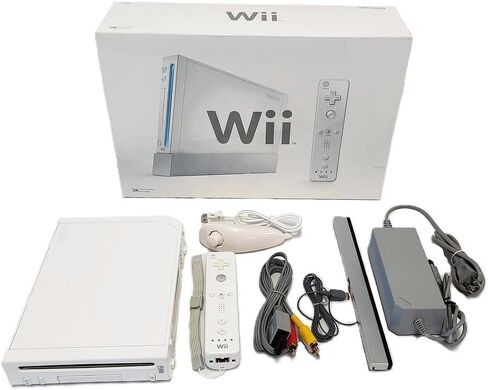 Nintendo Wii Limited Edition Blue Video Game Console (Renewed) in Saudi Arabia
