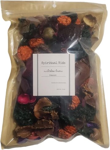 Spiritual Kids 8oz Witches Brew Potpourri made with Fragrant/Essential Oils Hand Made FREE SHIPPING SCENTED Halloween Gift House Warming Gift! in Saudi Arabia