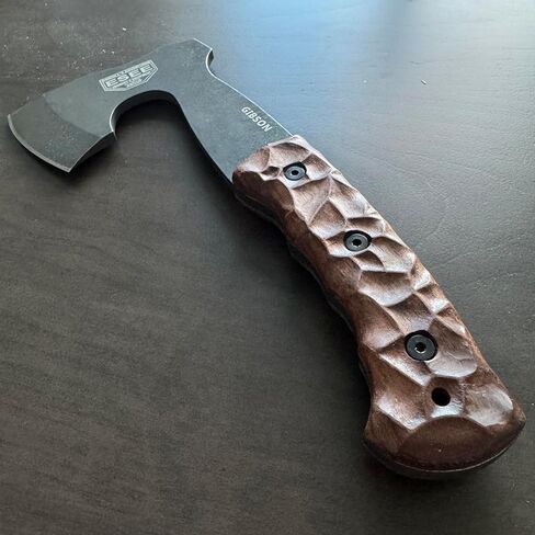 Royalcurl handles/scales compatible with ESEE Gibson Axe in Saudi Arabia