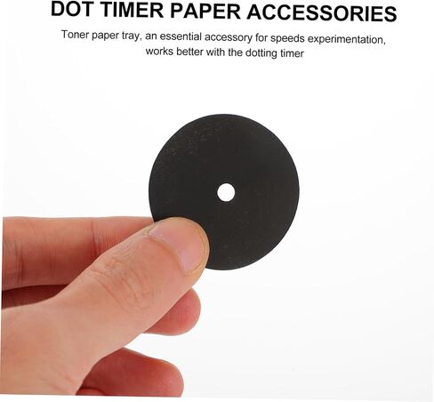 Kisangel 50 Sheets Physical Timer Paper Carbon Paper Tray for Physics Experiment Equipment High Rendering Toner for Classroom Use and Accurate Measurement in Saudi Arabia