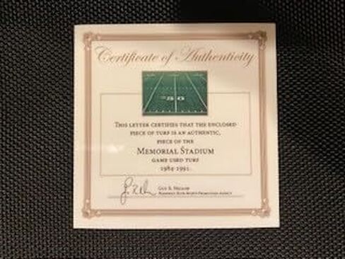 استخدمت لعبة Nebraska Cornhuskers Turf من Memorial Stadium in Saudi Arabia