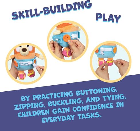 Bluey Care و Cuddle Soft Baby Toy Plush ، 11 "، لعبة تفاعلية للطفل الإلكترونية مع 10 أصوات مختلفة ، ألعاب محضرة ناعمة للأعمار 3+ in Kuwait