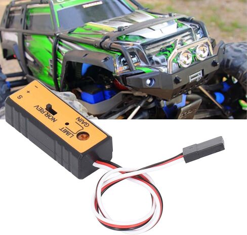 Walfront Mini RC Car Accessory Gyro Module Prespaction Gyrosure Dual Axes 4-6V ABS Material Easy Tovel in Saudi Arabia