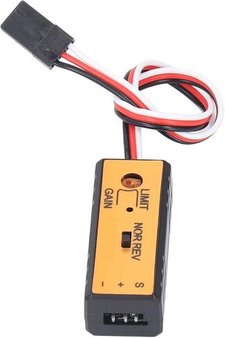 RC Car Gyroscope ، RC Cars Mini Gyro Module ، High Inventivle Axes Dual ABS RC Cars Drift Drive Gyroscope لإصلاح 4‑6V in Saudi Arabia