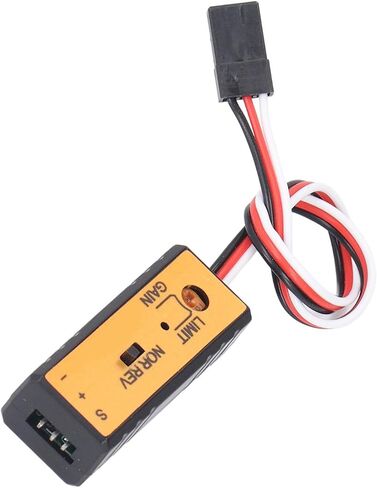 RC Car Gyroscope ، RC Cars Mini Gyro Module ، High Inventivle Axes Dual ABS RC Cars Drift Drive Gyroscope لإصلاح 4‑6V in Saudi Arabia