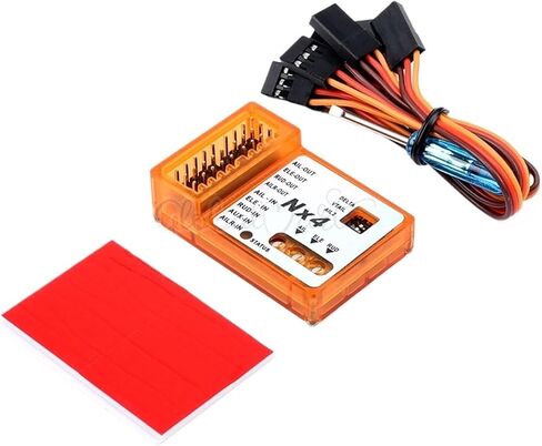 3D Flight Gyroscope Balance ZMR NX4 EVO PRO Flight Controller Board For RC Fixed-wing Aircraft Support Rate/Hold/Gyro Off Mode(NX4 EVO) in Saudi Arabia