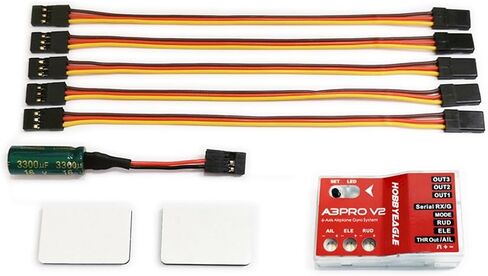 متوافق مع Hobbyeagle A3 Pro V2 6-AXIS GYROLIZER STATINGRING CONTROLLER/الجيروسكوب RC مصعد طائرة RC الثابت in Kuwait