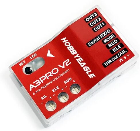 متوافق مع Hobbyeagle A3 Pro V2 6-AXIS GYROLIZER STATINGRING CONTROLLER/الجيروسكوب RC مصعد طائرة RC الثابت in Kuwait