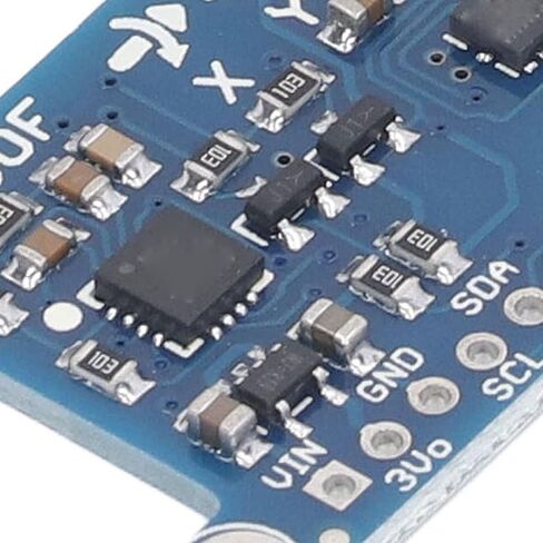 Gyroscope Module 9 Axes Digital Gyroscope Sensor Fast Measurement Low Power Loss for Robotics Drones ABS 3 5V in Saudi Arabia