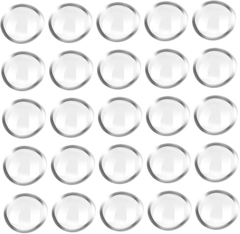 MAGICLULU 200Pcs Clear Flat Glass Beads for Vase Fillers Decorative Glass Marbles for Home Garden Aquarium and Fish Tank Decorations Easy Maintenance and Stable Support in Saudi Arabia