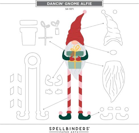 يموت spellbinders dancin 'gnome alfie المحفور in Kuwait