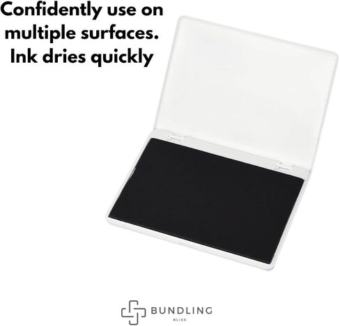 Ranger Archival Ink Pad and Reinker Bundle – Jet Black – Permanent, Waterproof, Acid-Free Ink Pad with 0.5oz Reinker – Ideal for Stamping, Scrapbooking, and Mixed Media in Kuwait