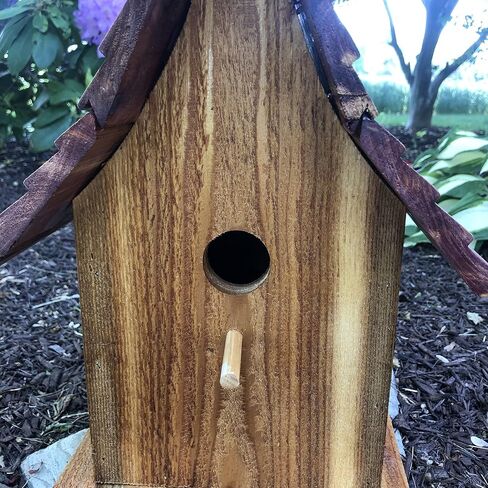 Cedar Birdhouse Porch Décor | Garden Décor | F0008 in Saudi Arabia