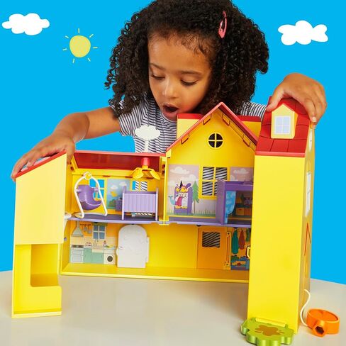 PEPPA PIG Peppa's Big Family House Playset with 3 Figures, 11 Accessories, 2025 Version with Baby Evie, Preschool Toys for Girls and Boys 3 and Up in Saudi Arabia