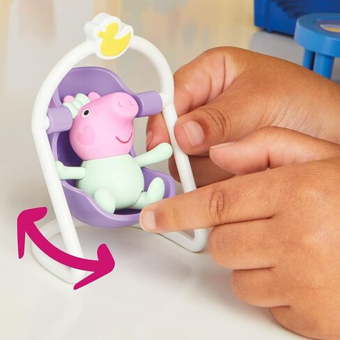 PEPPA PIG Peppa's Big Family House Playset with 3 Figures, 11 Accessories, 2025 Version with Baby Evie, Preschool Toys for Girls and Boys 3 and Up in Saudi Arabia