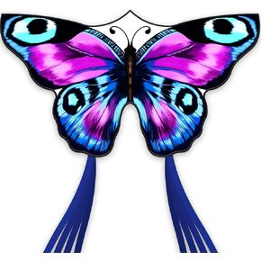 SGftre Colorful Butterfly Kite,Easy to Fly Large Outdoor Kite for Kids & Adults, Beach & Park Toys with Durable Nylon, Family Fun Activities in Saudi Arabia
