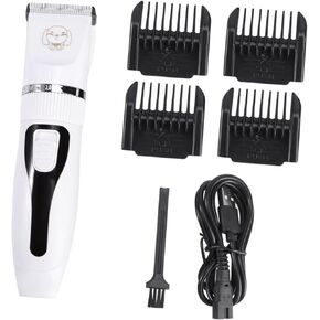Cordless Cat Shaver Arstretable Pet Pet Clipper للكلاب والقطط منخفضة الضوضاء من نوع التصميم USB شحن لسهولة الاستمالة في المنزل in Kuwait