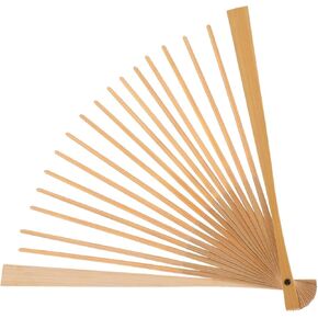 Handcraft Folding Fan Frame Unfinished DIY Fan Material for Japanese Bride Fans Sturdy Design for Crafting Wedding Decor and Stylish in Kuwait