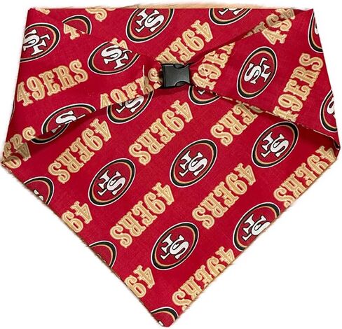 San Francisco Football Dog Bandana (XX-Small) in Saudi Arabia