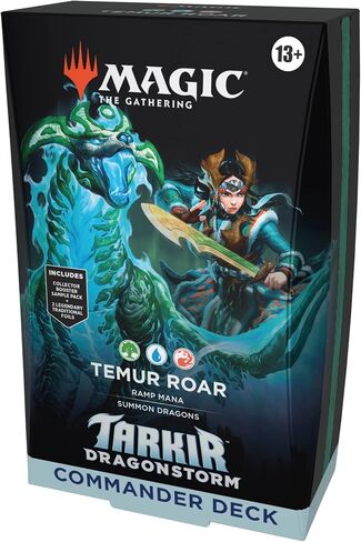 Magic the Gathering Dragonstorm Commander Deck - Temur Roar in Kuwait