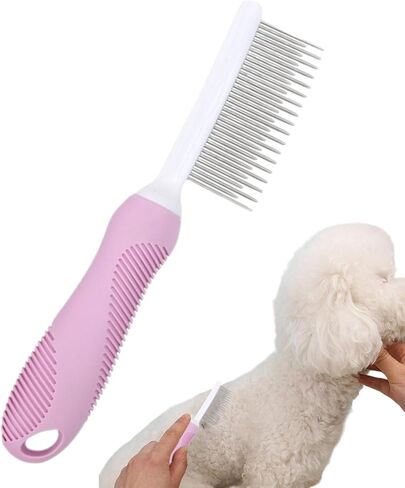 Flea Comb | Flea Comb For Cats | Fine-tooth Flea Comb | Double-sided Flea Comb | Electronic Flea Comb Flea Comb With Handle | Flea Comb With Ergonomic Grip | Flea Comb With Rotating Teeth | Flea Comb in Saudi Arabia