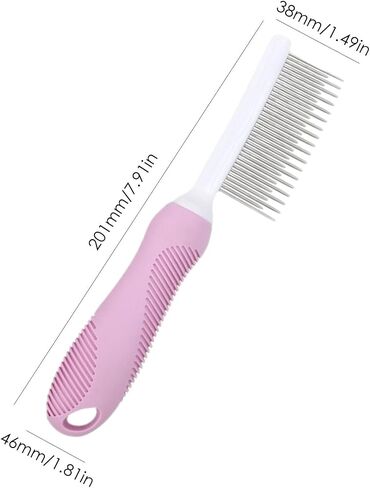 Flea Comb | Flea Comb For Cats | Fine-tooth Flea Comb | Double-sided Flea Comb | Electronic Flea Comb Flea Comb With Handle | Flea Comb With Ergonomic Grip | Flea Comb With Rotating Teeth | Flea Comb in Saudi Arabia