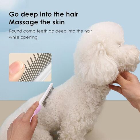Flea Comb | Flea Comb For Cats | Fine-tooth Flea Comb | Double-sided Flea Comb | Electronic Flea Comb Flea Comb With Handle | Flea Comb With Ergonomic Grip | Flea Comb With Rotating Teeth | Flea Comb in Saudi Arabia