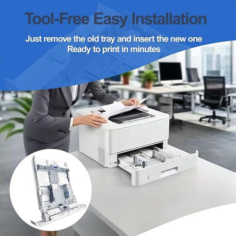 RM2-5392 PAPER TRAY 2 CASTETTE CASSETTE متوافق مع HP LASERJET PRO استبدال RM2-5392-000 RM2-5392-000CN ، سعة 250 ورقة in Saudi Arabia
