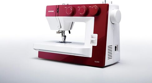 Janome 1522rd Machine - قاعدة خياطة واسعة ، 17 × 11x7.5 بوصة in Saudi Arabia